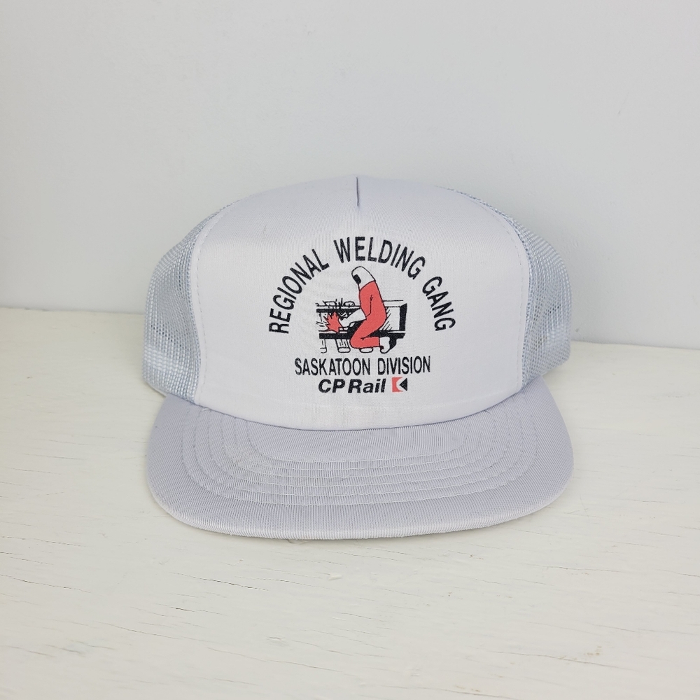 CP Rail Mesh Snapback Hat Regional Welding Gang Collectors Cap